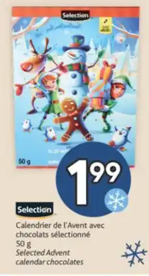 Brunet Selection calendrier de l'avent avec chocolats sélectionné offer