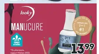 Brunet Looky manucure vernis gel 3 en 1 offer