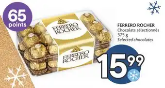 Brunet Ferrero rocher chocolats sélectionnés offer