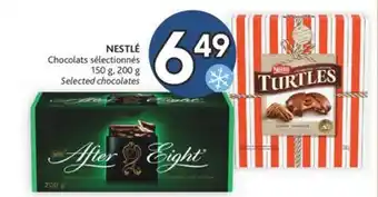 Brunet Nestlé chocolats sélectionnés offer