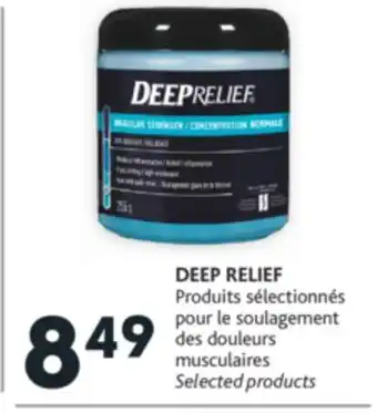 Brunet Deep relief produits sélectionnés pour le soulagement des douleurs musculaires offer