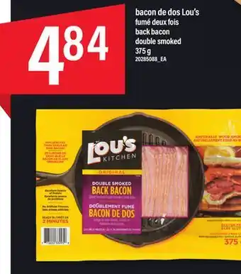 Maxi Bacon de dos lou's offer