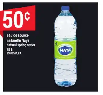 Maxi Eau de source naturelle naya offer