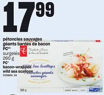 Provigo Pétoncles sauvages géants bardés de bacon pc,260 g offer