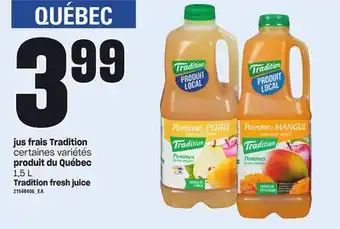 Provigo Jus frais tradition, 1,5 l offer