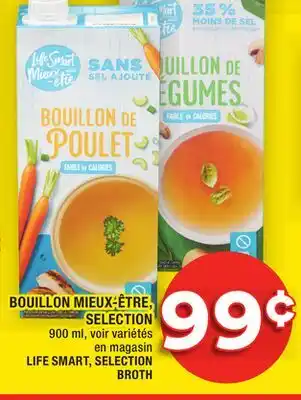 Super C Bouillon mieux-être, selection | life smart, selection broth offer