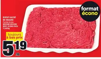 Super C Boeuf haché mi-maigre | medium ground beef offer