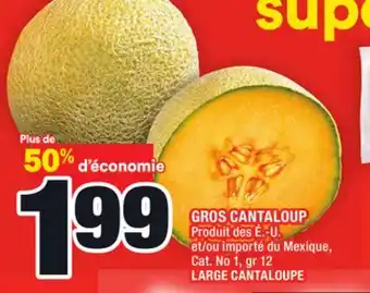 Super C Gros cantaloup | large cantaloupe offer