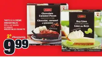 Super C Tarte à la crème irresistibles | irresistibles cream pie offer