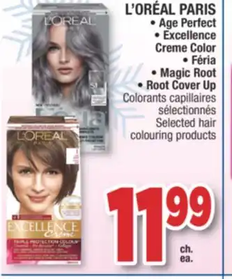 Jean Coutu L'oréal paris selected hair colouring products offer