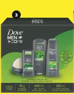 Real Canadian Superstore Dove men + care complete care gift set offer