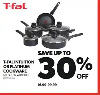 Real Canadian Superstore T-fal intuition or platinum cookware offer