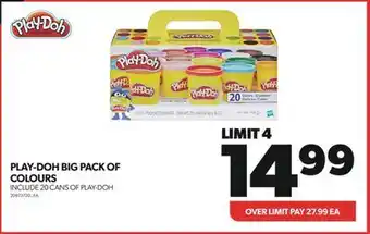 Real Canadian Superstore Play-doh big pack of colours offer