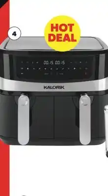 Real Canadian Superstore Kalorik digital 10 quart dual basket air fryer offer