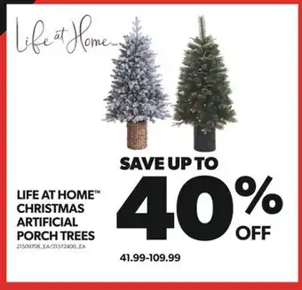 Real Canadian Superstore Life at home christmas artificial porch trees offer