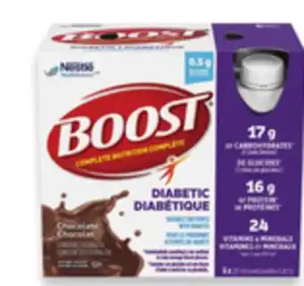 Walmart Boost diabetic nutritional supplement offer