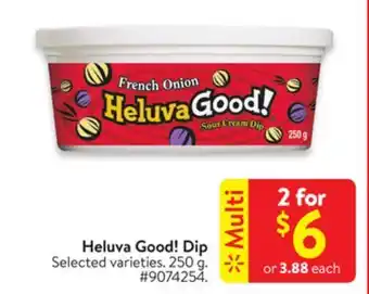 Walmart Heluva good! dip offer