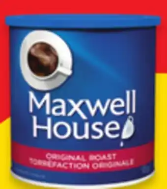 Walmart Maxwell house ground coffee offer
