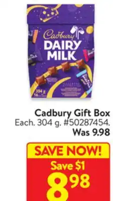 Walmart Cadbury gift box offer