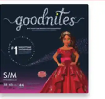 Walmart Goodnites superpack nighttime underwear offer