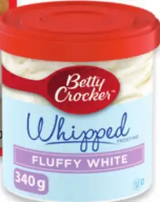 Walmart Betty crocker frosting 340 g offer