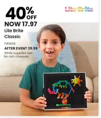 Toys R us Lite brite classic offer