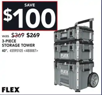 Lowe's Flex 3-piece storage tower 40 offer