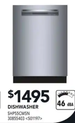 Lowe's Bosch dishwasher offer