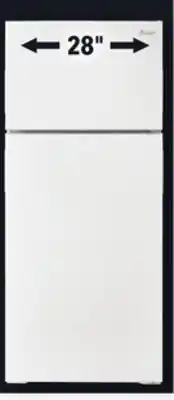 Lowe's Amana 16 cu.ft refrigerator offer