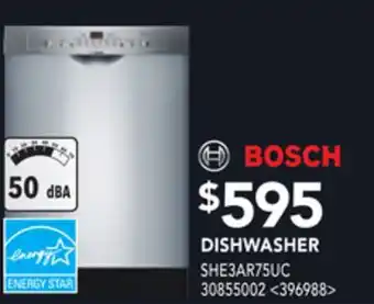 Lowe's Bosch dishwasher offer