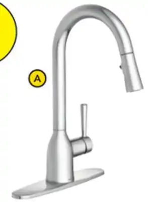 Lowe's Moen adler pull-down kitchen faucets offer