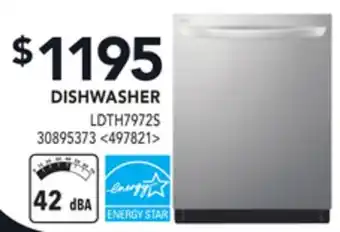 Lowe's Lg dishwasher offer