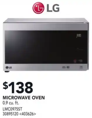 Lowe's Lg microwave oven offer
