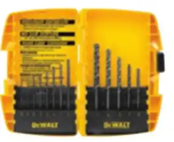 Lowe's Dewalt 13-piece drill bit set offer