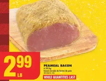 No Frills Peameal bacon offer