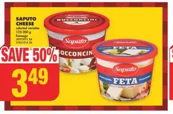 No Frills Saputo cheese, 125-200 g offer
