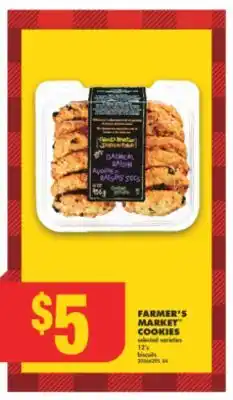 No Frills Farmer's market cookies, 12's offer