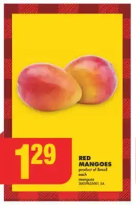 No Frills Red mangoes offer