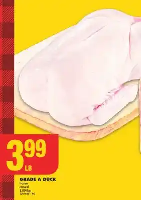 No Frills Grade a duck offer