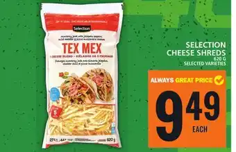 Food Basics Selection cheese shreds offer
