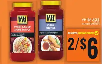 Food Basics Vh sauces offer