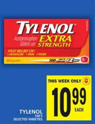 Food Basics Tylenol offer
