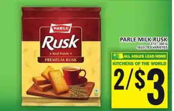 Food Basics Parle milk rusk offer