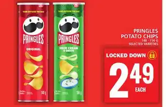 Food Basics Pringles potato chips offer