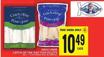 Food Basics High liner catch of the day fish fillets offer