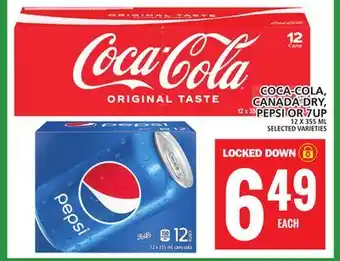Food Basics Coca-cola, canada dry, pepsi or 7up offer