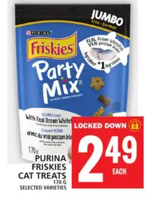 Food Basics Purina friskies cat treats offer
