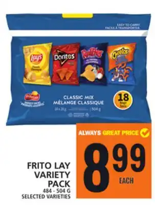 Food Basics Frito lay variety pack offer