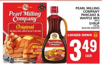 Food Basics Pearl milling company pancake & waffle mix offer