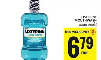 Food Basics Listerine mouthwash offer